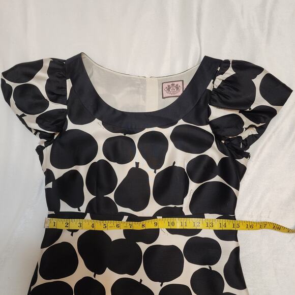 Juicy Couture Fruit Print Sheath Easter Spring Summer Dress, Size 4 - Picture 7 of 8